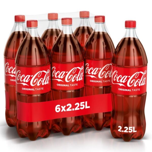 COCA-COLA 2.25 L BOTTLE
